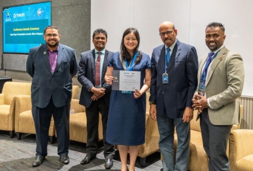 FITM Associate Professor Esther Kou Iok Teng was honored with Best Paper Presentation Silver Award a...