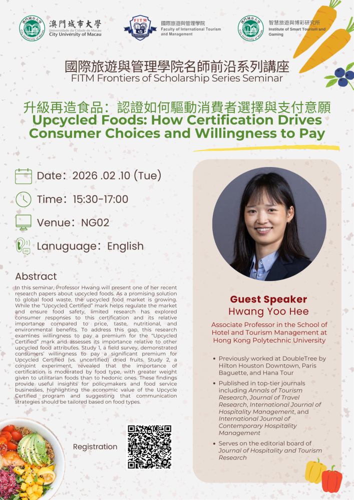 Upcycled Foods: How Certification Drives Consumer Choices and Willingness to Pay