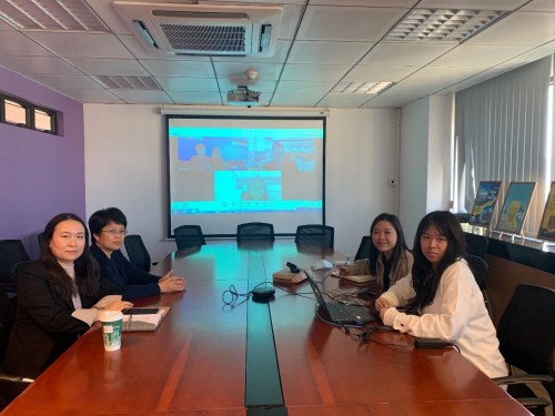 The Faculty of International Tourism Management and JD.com discuss the cooperation of "Jingmiao...